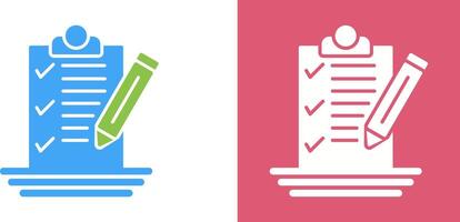 Check List Icon Design vector