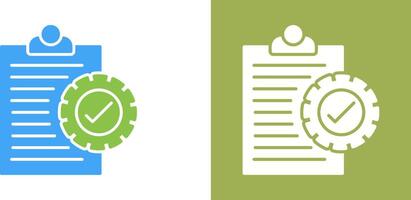 Check List Icon Design vector