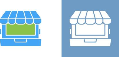 Online Shopping Icon Design vector