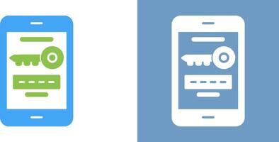 One Time Password Icon Design vector
