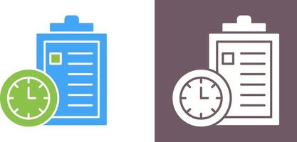 Time Management Icon Design vector