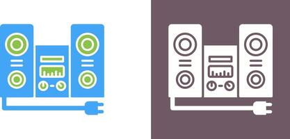 Stereo Icon Design vector