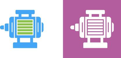 ELectric Motor Icon Design vector