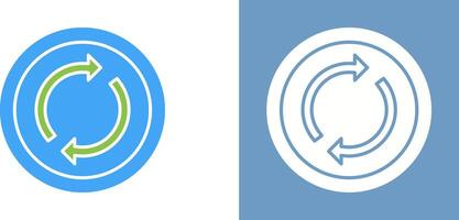 Loop Icon Design vector