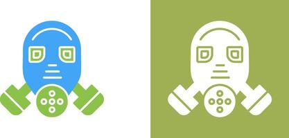 Gas Mask Icon Design vector