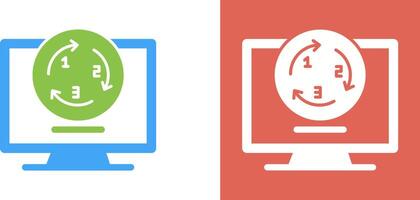 Order Icon Design vector