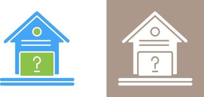 Unknown Icon Design vector