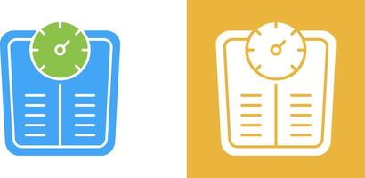 Weight Scale Icon Design vector