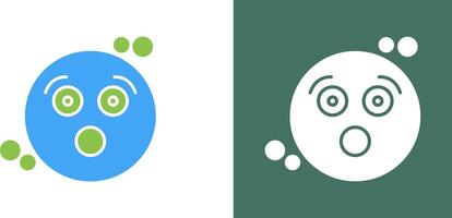 Surprised Icon Design vector