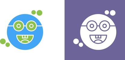 Galsses Icon Design vector