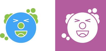 Clown Icon Design vector