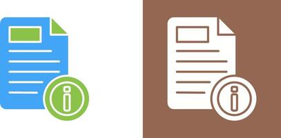 Document Icon Design vector