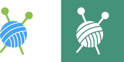 Knitting Icon Design vector