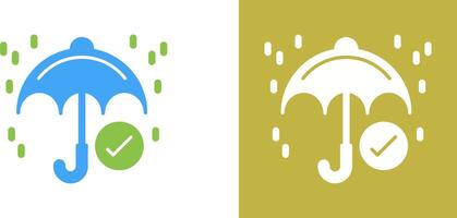 Keep Dry Icon Design vector