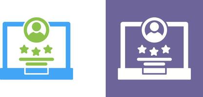 Rating Icon Design vector