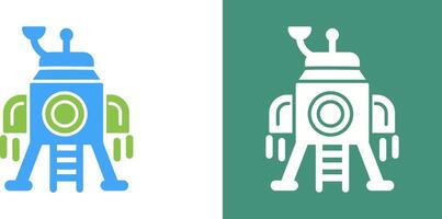 Lander Icon Design vector