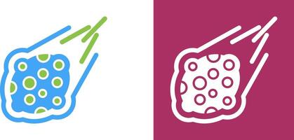 Meteorite Icon Design vector