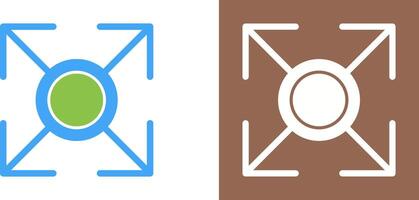 Expand Icon Design vector