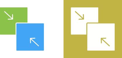 Combine Icon Design vector