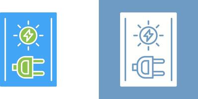Electricity Icon Design vector
