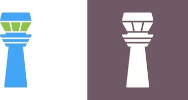 Control Tower Icon Design vector