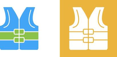 Life jacket Icon Design vector