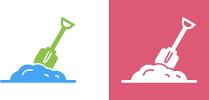 Digging Icon Design vector