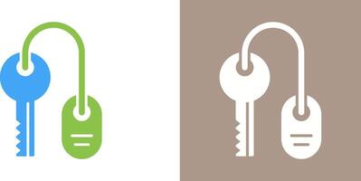 Room key Icon Design vector