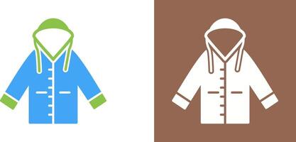 Raincoat Icon Design vector