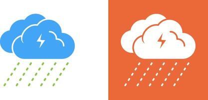 Rainy Day Icon Design vector