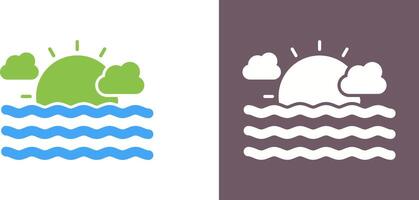 Sea Icon Design vector