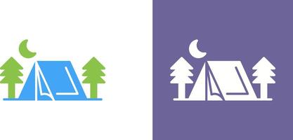 Tent Icon Design vector