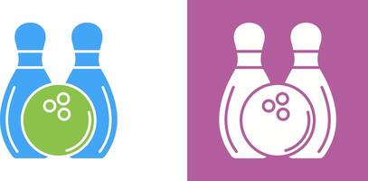 Bowling Icon Design vector