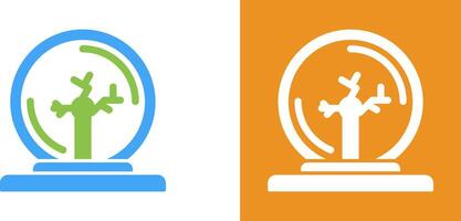 Plasma Ball Icon Design vector
