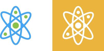 Atom Icon Design vector