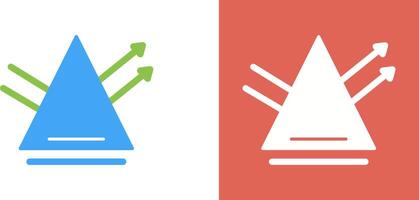 Reflection Icon Design vector