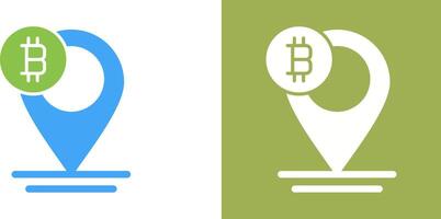 Bitcoin Placeholder Icon Design vector