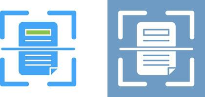 Scan Icon Design vector