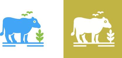 vacas icono diseño vector