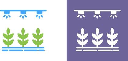 Irrigation System Icon Design vector