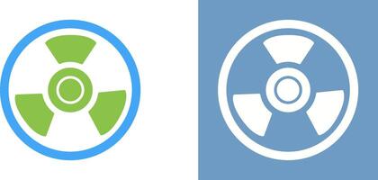 Nuclear Icon Design vector