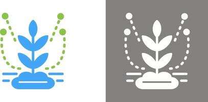 Irrigation System Icon Design vector