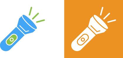 Flash Light Icon Design vector