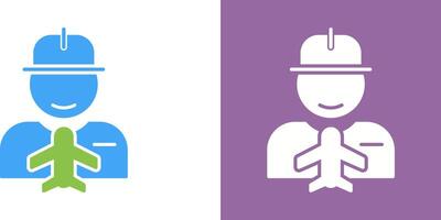 Worker Icon Design vector
