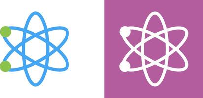 Atom Icon Design vector