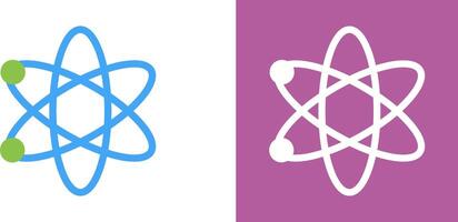 Atom Icon Design vector