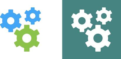 Gears Icon Design vector