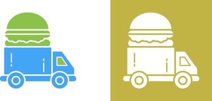 Fast Food Truck Icon Design vector