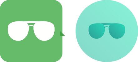 Unique Glasses Icon Design vector