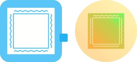 Unique Frame Icon Design vector